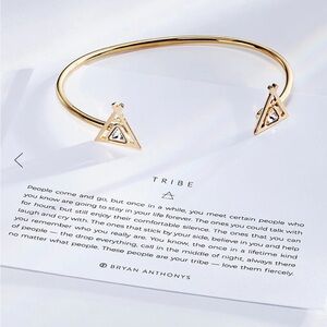 Bryan Anthony’s Gold Tribe Friendship Cuff Bracelet